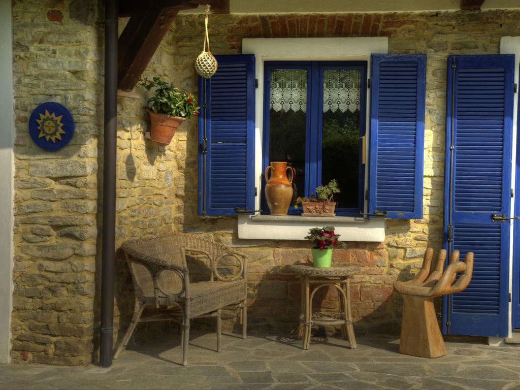 B&B Il Sole Delle Rive Sinio Bagian luar foto