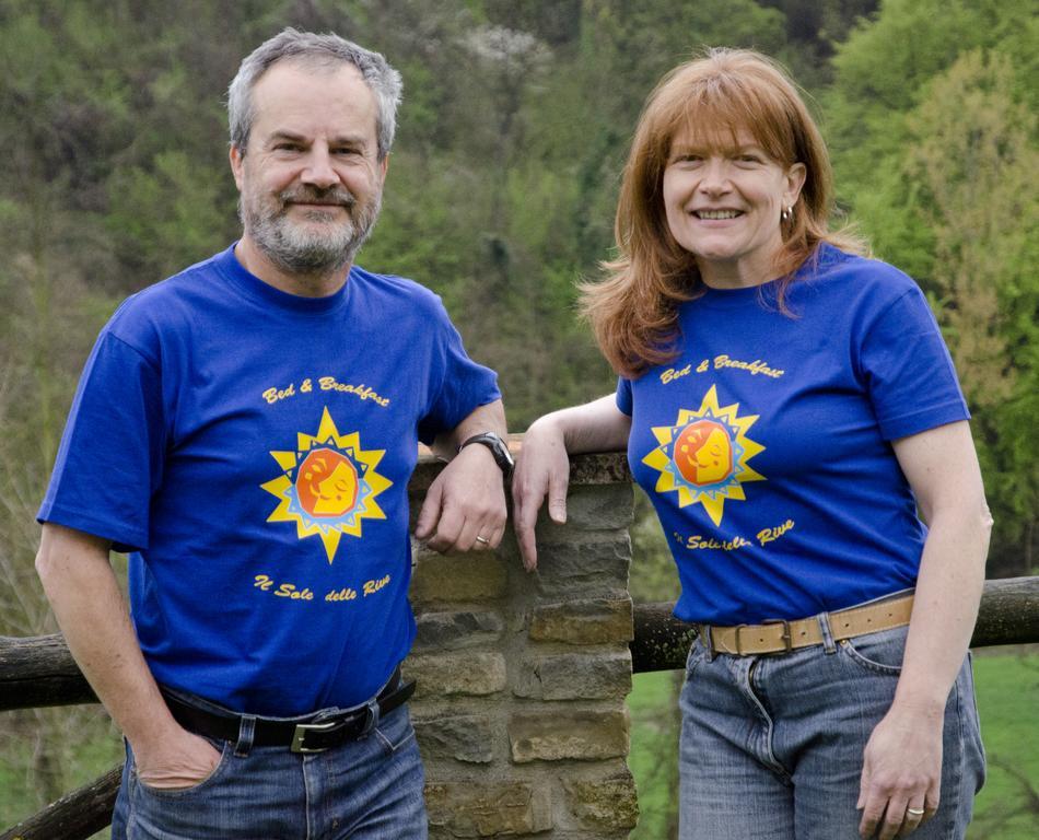 B&B Il Sole Delle Rive Sinio Bagian luar foto